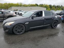 Salvage cars for sale from Copart Exeter, RI: 2009 Hyundai Genesis 4.6L