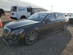 Salvage cars for sale from Copart Temple, TX: 2019 Mercedes-Benz S 560