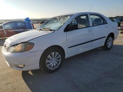 Toyota salvage cars for sale: 2004 Toyota Corolla CE