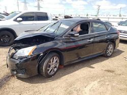 Salvage cars for sale from Copart Elgin, IL: 2015 Nissan Sentra S