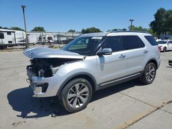 2018 Ford Explorer Limited en venta en Sacramento, CA