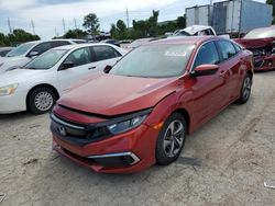 Vehiculos salvage en venta de Copart Bridgeton, MO: 2020 Honda Civic LX