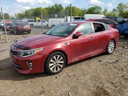 KIA Optima LX salvage cars for sale: 2018 KIA Optima LX