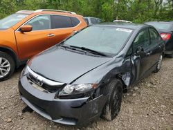 Honda Civic lx salvage cars for sale: 2011 Honda Civic LX