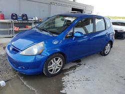 Honda FIT salvage cars for sale: 2007 Honda FIT S