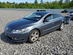Salvage cars for sale from Copart Windham, ME: 2013 Volkswagen CC Sport