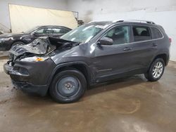 Salvage cars for sale from Copart Davison, MI: 2016 Jeep Cherokee Latitude