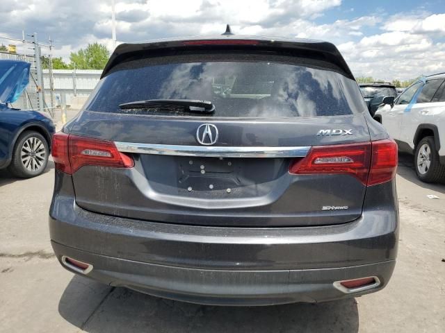 2014 Acura MDX Technology