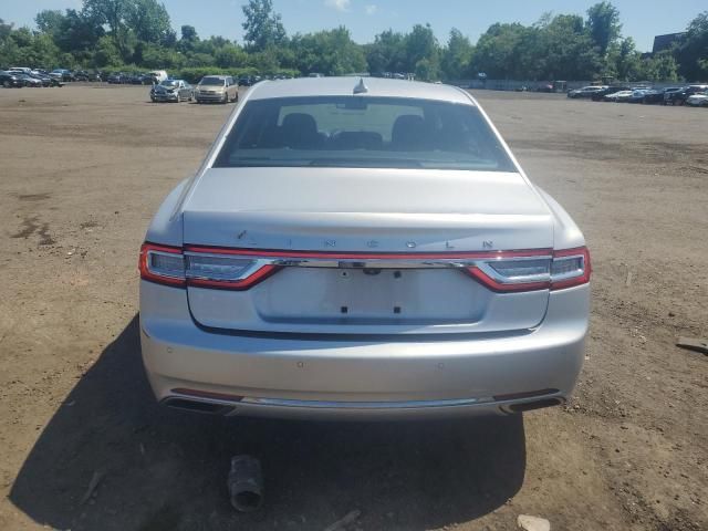 2018 Lincoln Continental