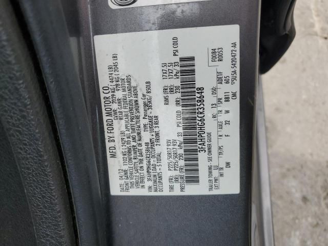 2012 Ford Fusion SE