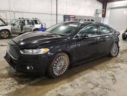 Ford Fusion Titanium salvage cars for sale: 2016 Ford Fusion Titanium