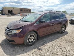 Salvage cars for sale from Copart Kansas City, KS: 2011 Honda Odyssey EXL