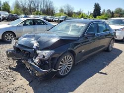 BMW salvage cars for sale: 2012 BMW 750 LXI