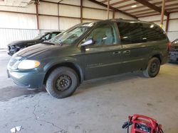 Chrysler Town & Country lx salvage cars for sale: 2001 Chrysler Town & Country LX