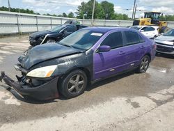 Honda Accord LX salvage cars for sale: 2003 Honda Accord LX