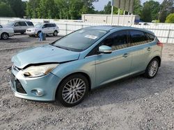 Ford Focus sel salvage cars for sale: 2012 Ford Focus SEL