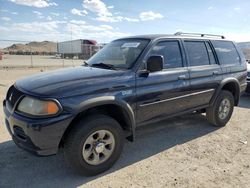 Mitsubishi Montero salvage cars for sale: 2002 Mitsubishi Montero Sport ES