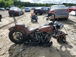 Harley-Davidson salvage cars for sale: 2017 Harley-Davidson FLS Softail Slim