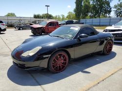 Salvage cars for sale from Copart Sacramento, CA: 2003 Porsche Boxster S