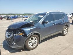 Nissan salvage cars for sale: 2015 Nissan Rogue S