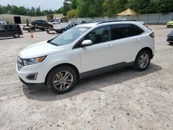 Salvage cars for sale from Copart Knightdale, NC: 2017 Ford Edge SEL