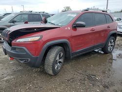 Jeep salvage cars for sale: 2014 Jeep Cherokee Trailhawk