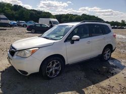 Subaru salvage cars for sale: 2015 Subaru Forester 2.5I Touring