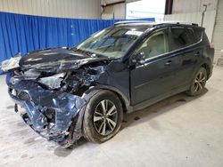 Salvage cars for sale from Copart Hurricane, WV: 2017 Toyota Rav4 XLE