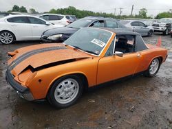 Salvage cars for sale from Copart Hillsborough, NJ: 1972 Porsche 914 Targa
