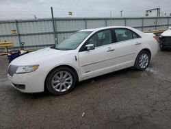 Salvage cars for sale from Copart Dyer, IN: 2012 Lincoln MKZ Hybrid