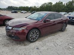 Acura salvage cars for sale: 2015 Acura TLX Tech