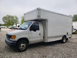 Salvage cars for sale from Copart West Warren, MA: 2007 Ford Econoline E450 Super Duty Cutaway Van