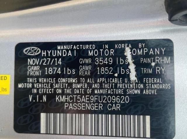2015 Hyundai Accent GS
