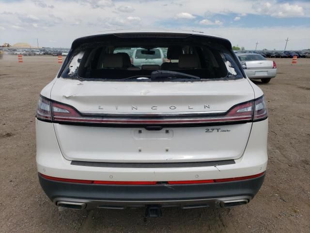 2019 Lincoln Nautilus Reserve