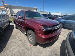 2002 Chevrolet Avalanche K1500 en venta en Dyer, IN