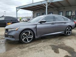 Honda salvage cars for sale: 2020 Honda Accord Sport