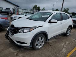 Honda Vehiculos salvage en venta: 2016 Honda HR-V LX