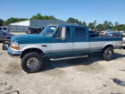 Ford F350 salvage cars for sale: 1995 Ford F350