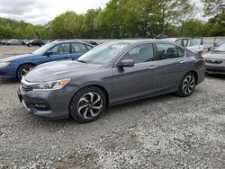 Honda Accord EXL salvage cars for sale: 2017 Honda Accord EXL