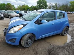 Chevrolet salvage cars for sale: 2014 Chevrolet Spark LS