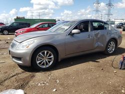 Salvage cars for sale from Copart Elgin, IL: 2008 Infiniti G35