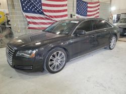 Salvage cars for sale from Copart Columbia, MO: 2014 Audi A8 L Quattro