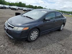 Vehiculos salvage en venta de Copart Bowmanville, ON: 2007 Honda Civic DX