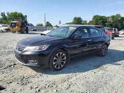 Salvage cars for sale from Copart Mebane, NC: 2013 Honda Accord Sport