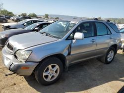 Salvage cars for sale from Copart San Martin, CA: 2001 Lexus RX 300