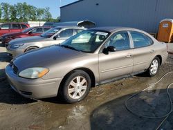 Ford Taurus SE salvage cars for sale: 2007 Ford Taurus SE