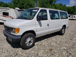 Salvage cars for sale from Copart West Warren, MA: 2004 Ford Econoline E250 Van