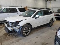 Subaru salvage cars for sale: 2016 Subaru Outback 2.5I Limited