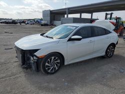 Honda Civic ex salvage cars for sale: 2017 Honda Civic EX