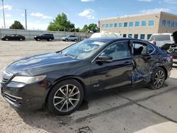 Acura TLX salvage cars for sale: 2015 Acura TLX Advance
